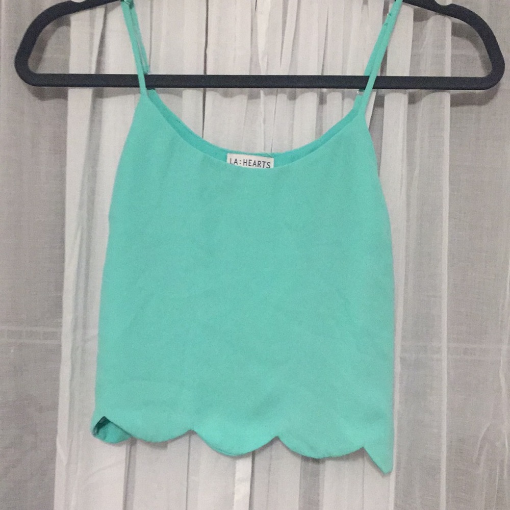 LA Hearts Crop Top